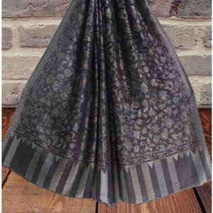 Beautiful Pashmina Scarf for Women Grey Color